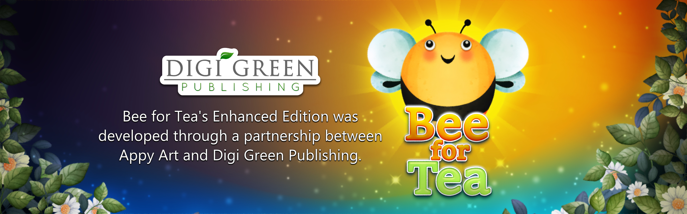 Bee for Tea Enhanced Edition from Appy Art and Digi Green Publishing